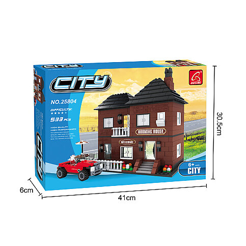 AUSİNİ CİTY SET 533 PARÇA (25804) - 1