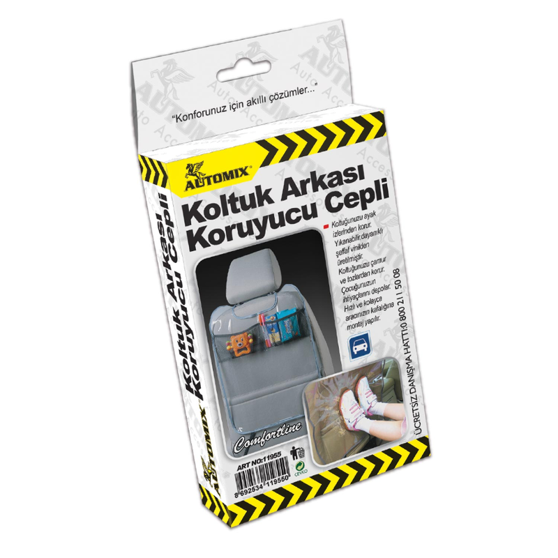 Automix 11955 Oto Cepli Koltuk Arkası Koruyucu