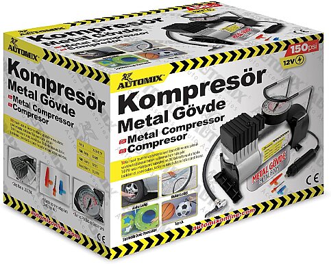 AUTOMİX 12728 METAL KOMPRESÖR - 1