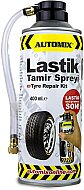 AUTOMİX 12830 ARAÇ LASTİK TAMİR SPREYİ 400ml - AUTOMİX