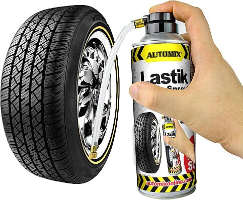 AUTOMİX 12830 ARAÇ LASTİK TAMİR SPREYİ 400ml - 2