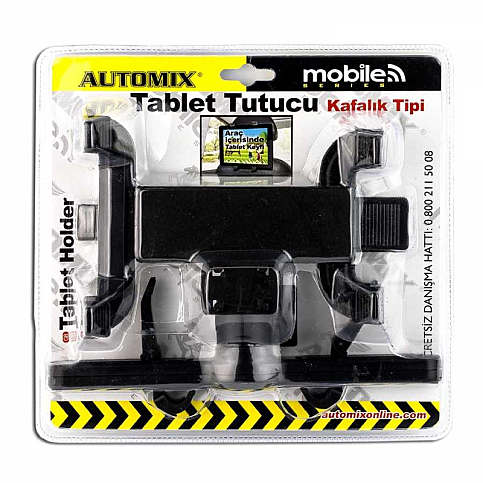 AUTOMİX 36482 KAFALIK TİPİ TABLET TUTUCU - 1