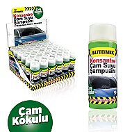 AUTOMİX 36822 OTO CAM SUYU ŞAMPUANI ÇAM KOKULU 50ml - AUTOMİX
