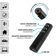 Automix 40040 Aux Bluetooth Kit - 1