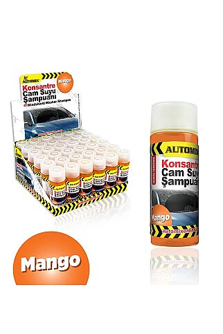 AUTOMİX 41227 OTO CAM SUYU ŞAMPUANI MANGO 50ml - 1
