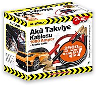 AUTOMİX 44414 AKÜ TAKVİYE KABLOSU 1000A (2500cc ve ÜZERİ ARAÇLAR İÇİN) - AUTOMİX