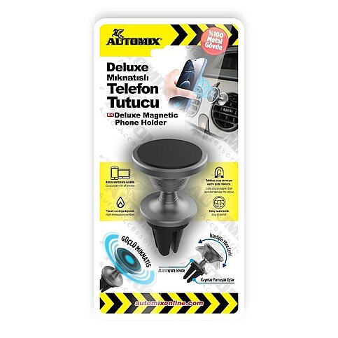 AUTOMİX 44541 DELUXE MIKNATISLI TELEFON TUTUCU - 1