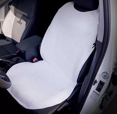 AUTOMİX 44636 MİKROFİBER HAVLU TERLETMEZ MİNDER BEYAZ - 2