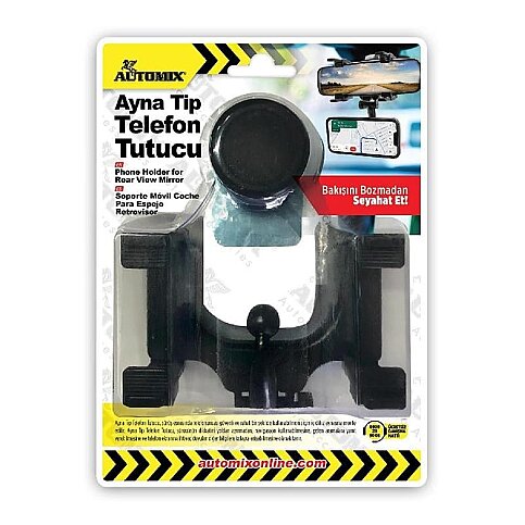 AUTOMİX 44913 AYNA TİPİ TELEFON TUTUCU - 1