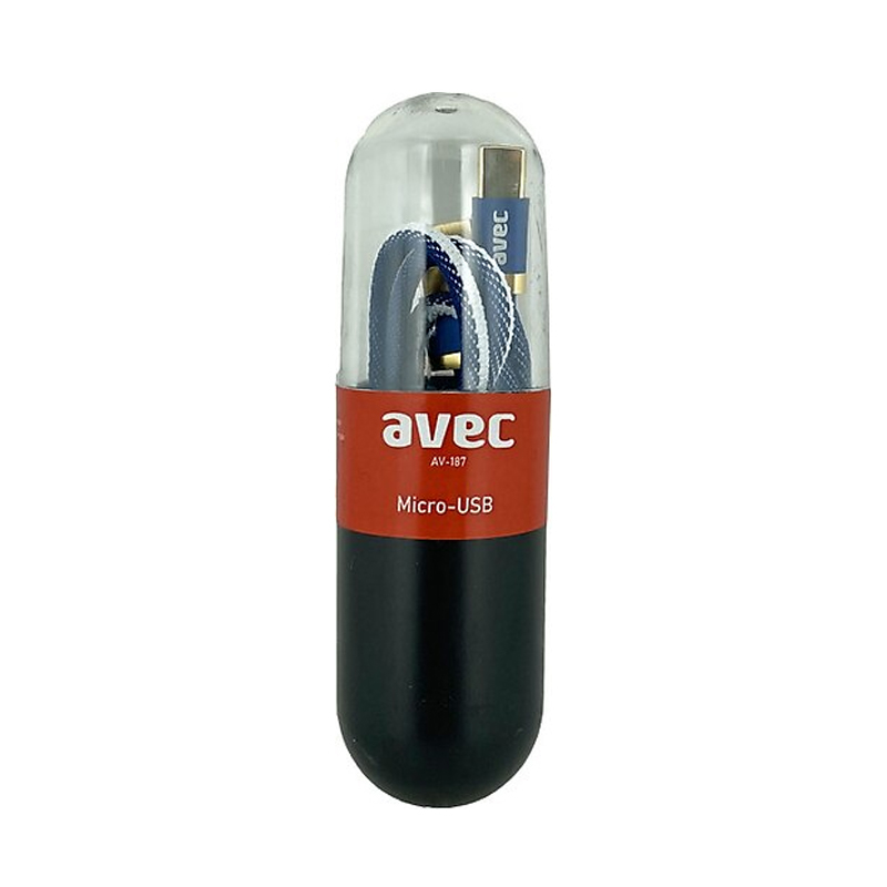 AVEC AC-187 MİCRO USB KABLO 1m