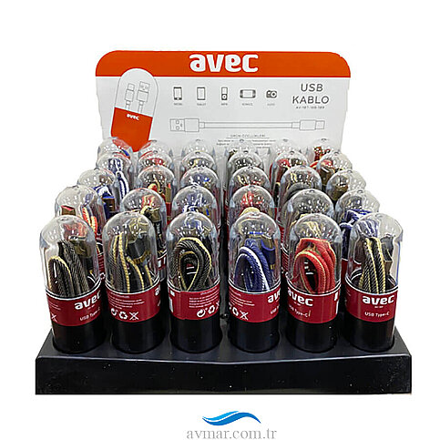 AVEC AC-188 LİGHTNİNG USB KABLO 1m - 2