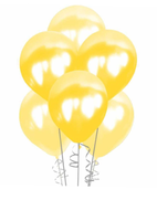 Balonevi Metalik Balon Sarı 12Li (8631) - 2