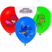 Balonevi Pj Masks Power Heroes Baskılı Balon 8Li (8447) - BALONEVİ