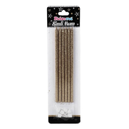 Balonevi Simli Uzun Mum Silver (4797) - BALONEVİ