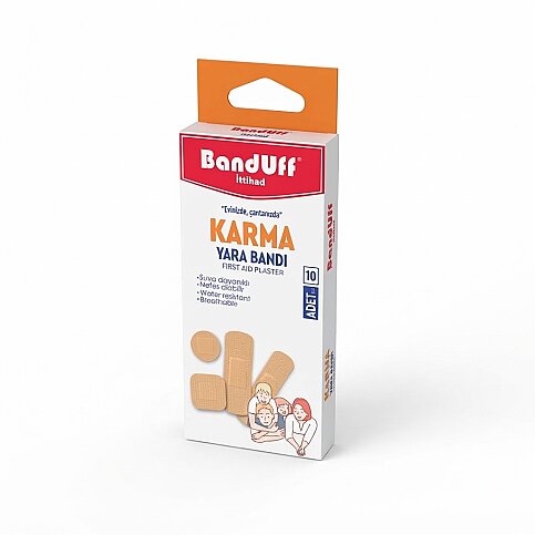 BANDUFF UFKS25 KASA ÖNÜ KARMA YARA BANDI 1Lİ - 1
