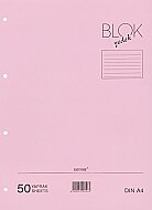 BAYINDIR KLASÖR YEDEĞİ A4 ÇİZGİLİ 50 YAPRAK PEMBE - BAYINDIR