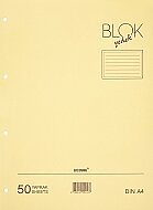 BAYINDIR KLASÖR YEDEĞİ A4 ÇİZGİLİ 50 YAPRAK SARI - BAYINDIR