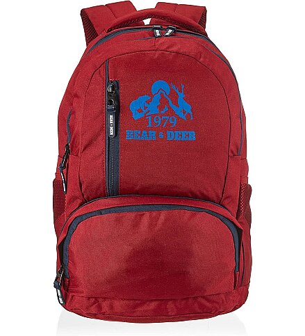 BEAR AND DEER BD-CN0011 SKULDRA SIRT ÇANTASI BORDO - 1