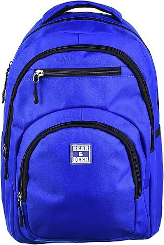 BEAR AND DEER BD-CN0253 FİBRO SIRT ÇANTASI SAKS MAVİSİ - 1