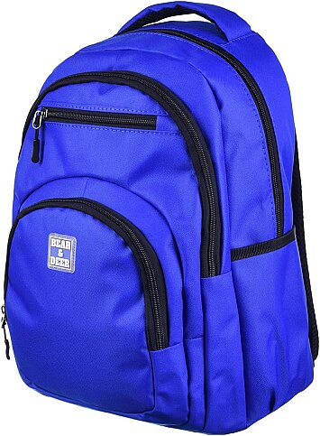 BEAR AND DEER BD-CN0253 FİBRO SIRT ÇANTASI SAKS MAVİSİ - 3