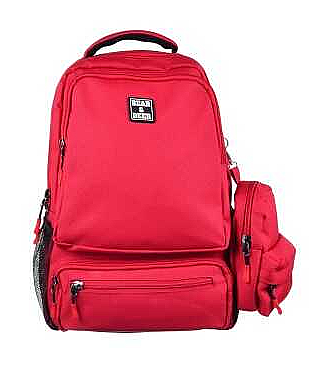 BEAR AND DEER BD-CN0261 KANGROO SIRT ÇANTASI KIRMIZI