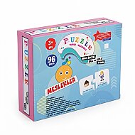 BECERİ PUZZLE MESLEKLER 96 PARÇA (5102) - BECERİ YAYINLARI