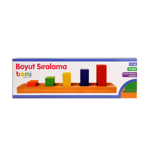 Bemi 1079 Ahşap Boyut Sıralama 5li - 1