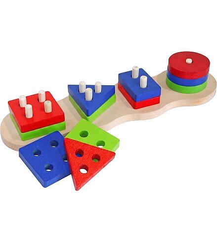 BEMİ 1185 AHŞAP GEOMETRİK ŞEKİLLER BULTAK - 2