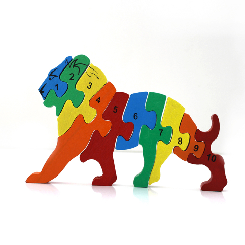 Bemi 1444 3D Puzzle Aslan Rakamlı - 1