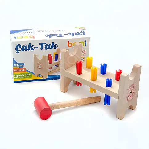 Bemi 1789 Ahşap Çaktak Set Kuzucuk - 1