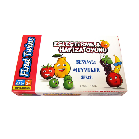Bemi 1819 Eşleştirme Oyunu Meyveler - 1