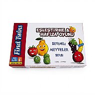 BEMİ 1819 EŞLEŞTİRME OYUNU MEYVELER - BEMİ