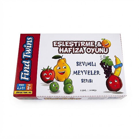 BEMİ 1819 EŞLEŞTİRME OYUNU MEYVELER - 1