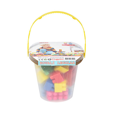 BEST TOYS KÜÇÜK BOY KOVA LEGO 50 PARÇA (6409) - 1