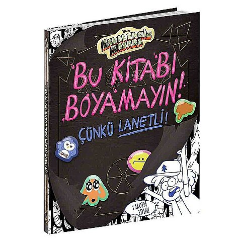 BETA KİDS DİSNEY ESRARENGİZ KASABA-BU KİTABI BOYAMAYIN ÇÜNKÜ LANETLİ - 1