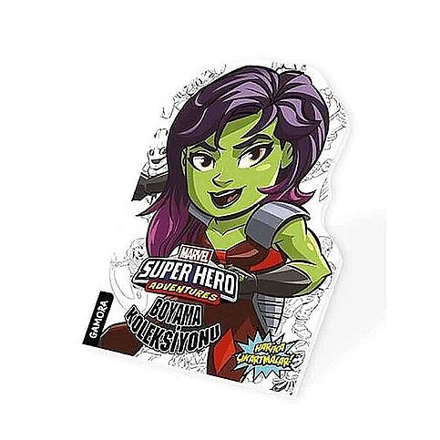 BETA KİDS MARVEL SÜPER HERO BOYAMA KOLEKSİYONU:GAMORA - 1