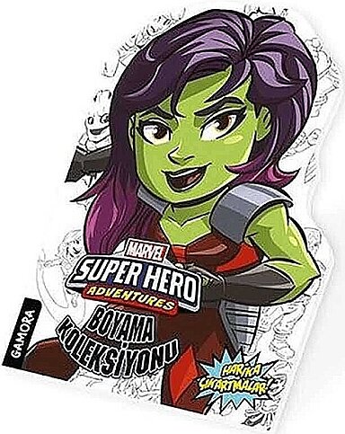 BETA KİDS MARVEL SÜPER HERO BOYAMA KOLEKSİYONU:GAMORA - 1