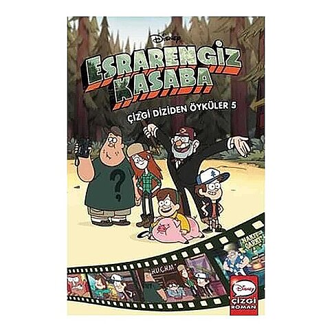 BETA KİTAP DİSNEY ESRARENGİZ KASABA-5 (ÇİZGİ DİZİDEN ÖYKÜLER)(CİLTLİ) - 1