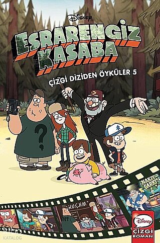 BETA KİTAP DİSNEY ESRARENGİZ KASABA-5 (ÇİZGİ DİZİDEN ÖYKÜLER)(CİLTLİ) - 1
