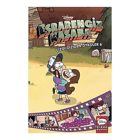 BETA KİTAP DİSNEY ESRARENGİZ KASABA-6 (ÇİZGİ DİZİDEN ÖYKÜLER)(CİLTLİ) - 1