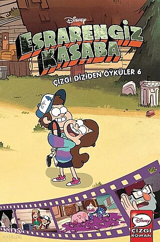 BETA KİTAP DİSNEY ESRARENGİZ KASABA-6 (ÇİZGİ DİZİDEN ÖYKÜLER)(CİLTLİ) - 1