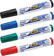 BİC 1701 VELLEDA BEYAZ TAHTA KALEMİ YUVARLAK UÇ YEŞİL (904940)(525827) - BİC (1)