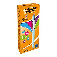 BİC 4 COLORS FASHİON FONKSİYONLU TÜKENMEZ KALEM (887777)(982870) - BİC