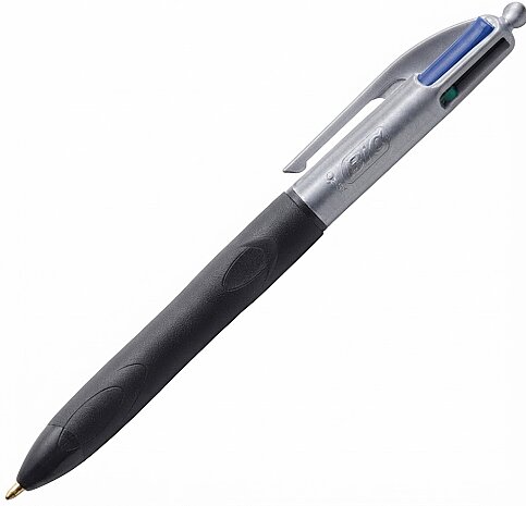 BİC 4 COLORS GRİP PRO FONKSİYONLU TÜKENMEZ KALEM M (8922931)(526283) - 1