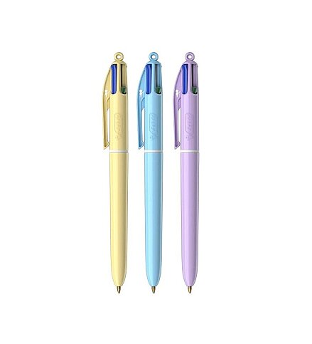 BİC 4 COLORS PASTEL FONKSİYONLU TÜKENMEZ KALEM (517320) - 1
