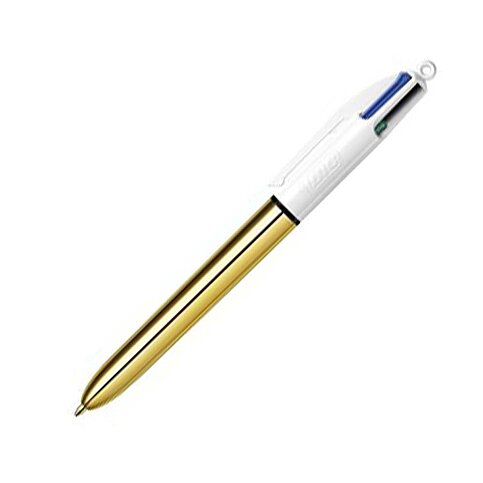 BİC 4 COLORS SHİNE FONKSİYONLU TÜKENMEZ KALEM M ALTIN (964774)(982878) - 1