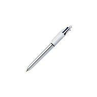 Bic 4 Colors Shine Fonksiyonlu Tükenmez Kalem M Gümüş (902128)(982873) - BİC (1)