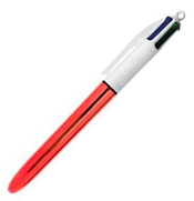 Bic 4 Colors Shine Fonksiyonlu Tükenmez Kalem M Kırmızı (964773)(982877) - BİC