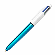 BİC 4 COLORS SHİNE FONKSİYONLU TÜKENMEZ KALEM M MAVİ (902128)(982874) - BİC