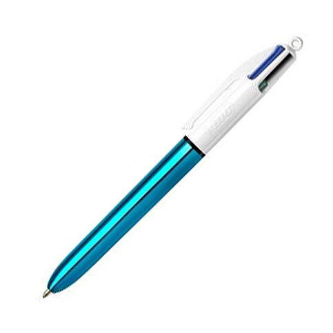 BİC 4 COLORS SHİNE FONKSİYONLU TÜKENMEZ KALEM M MAVİ (902128)(982874) - 1
